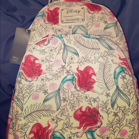 Loungefly Handbags - The Little Mermaid Loungefly Backpack Loungefly Handbags - The Little Mermaid Loungefly Backpack